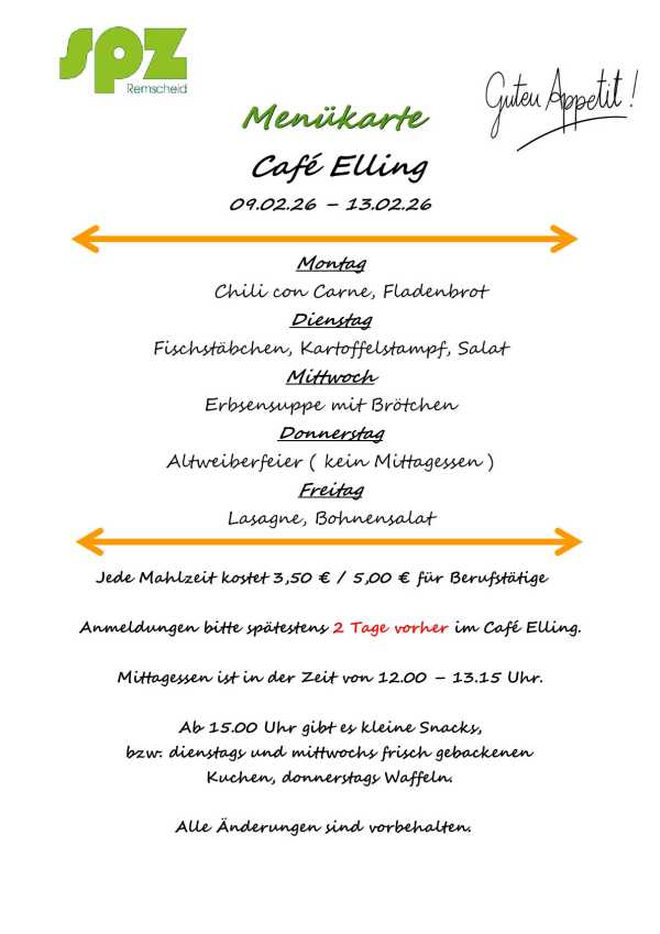 Woche 09.02.26 - 13.02.26