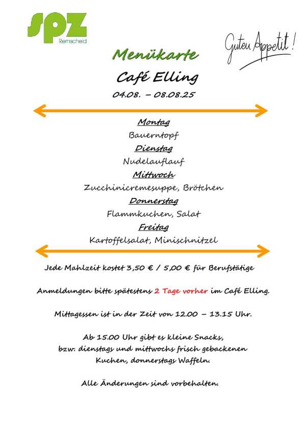 Woche 04.08.2025 - 08.08.2025