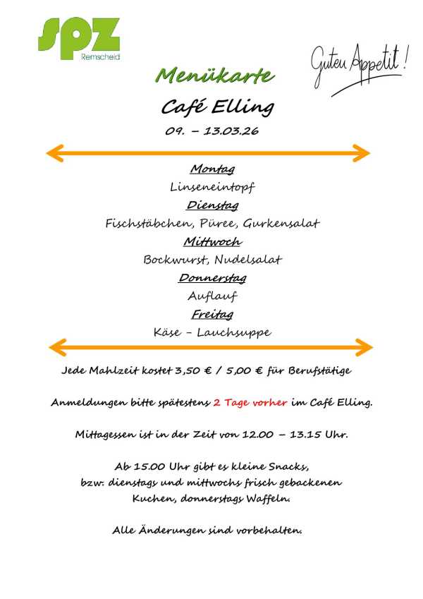 Woche 09.03.26 - 13.03.26