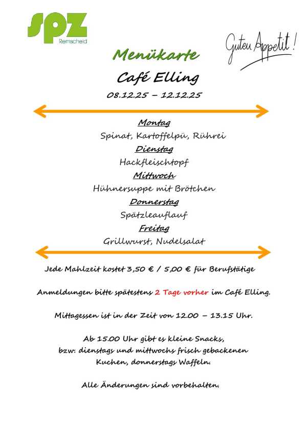 Woche 08.12.25-12.12.25