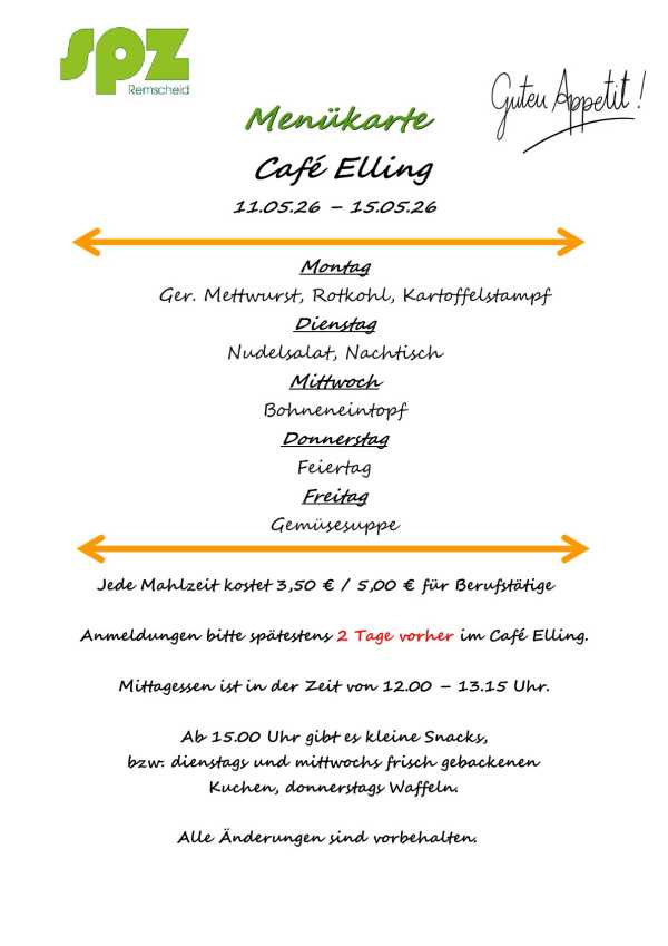 Woche 11.05.26 - 15.05..26