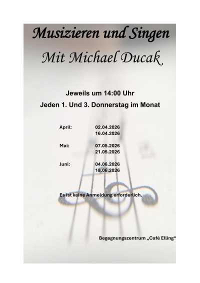 Singen und Musizieren